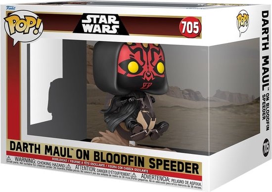 Star wars 705 - Darth Maul on Bloodfin speeder