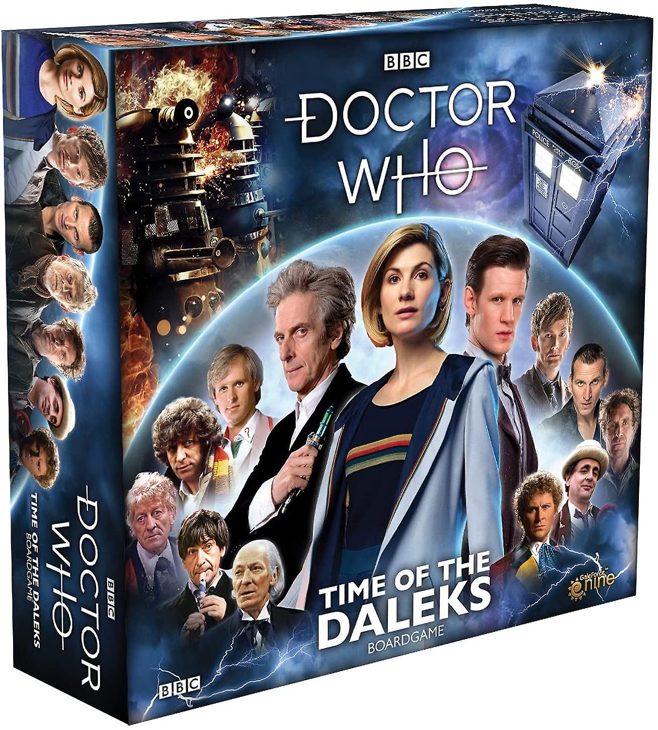 Docter Who Time of the Daleks 13th Doctor Core Set Boardgame