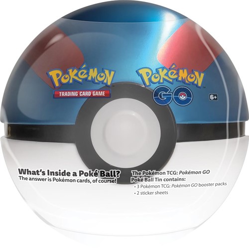 Pokéball Tin - Pokémon GO - Great Ball