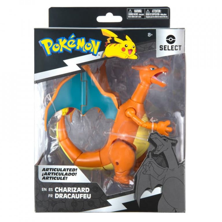 Pokémon 25th anniversary Select action figure Charizard
